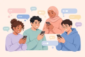 SohbetNe.com mobil sohbet odalarında güvenli ve seviyeli chat yapan kullanıcılar